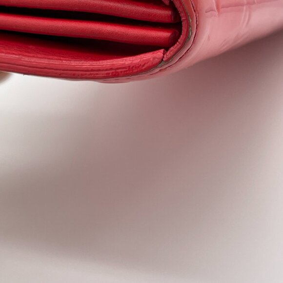 Louis Vuitton Womens Red Vernis Sarah Continental Wallet - Picture 5 of 11
